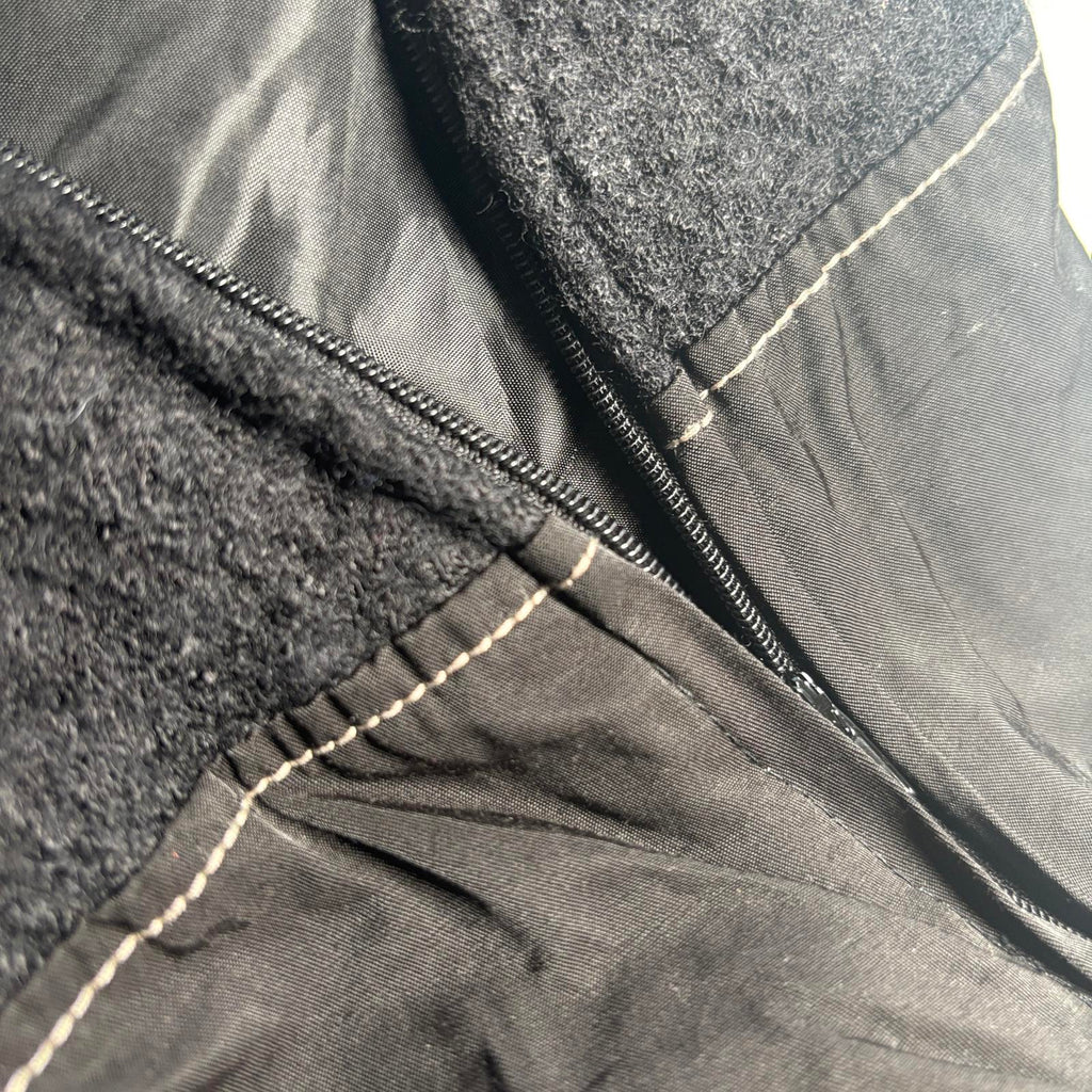 Leaf Black Pleated Skirt Size 10 Y2K Goth Vintage Style