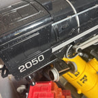 Black Canyon Express Wireless Remote Control Gauge Train Bundle + Christmas Cart