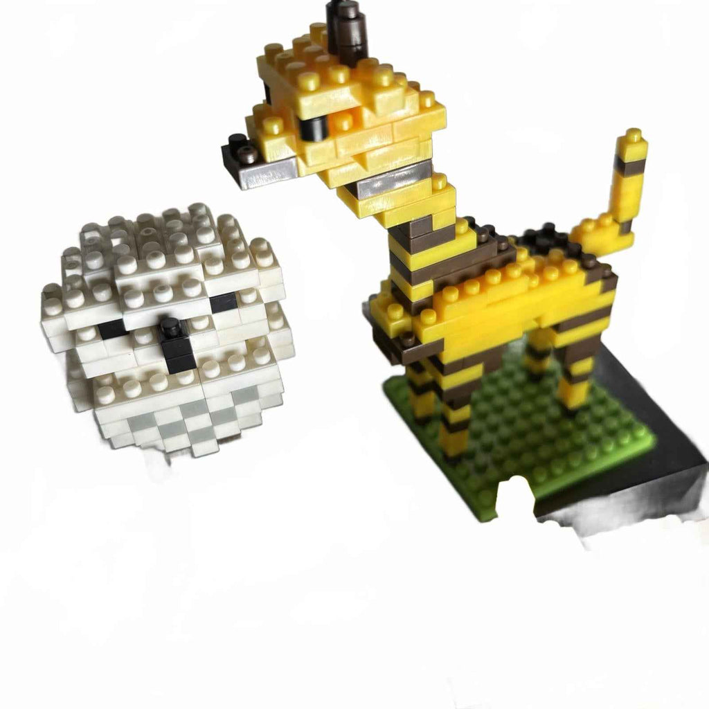 Generic Miniature Animal Building Blocks Set - Small