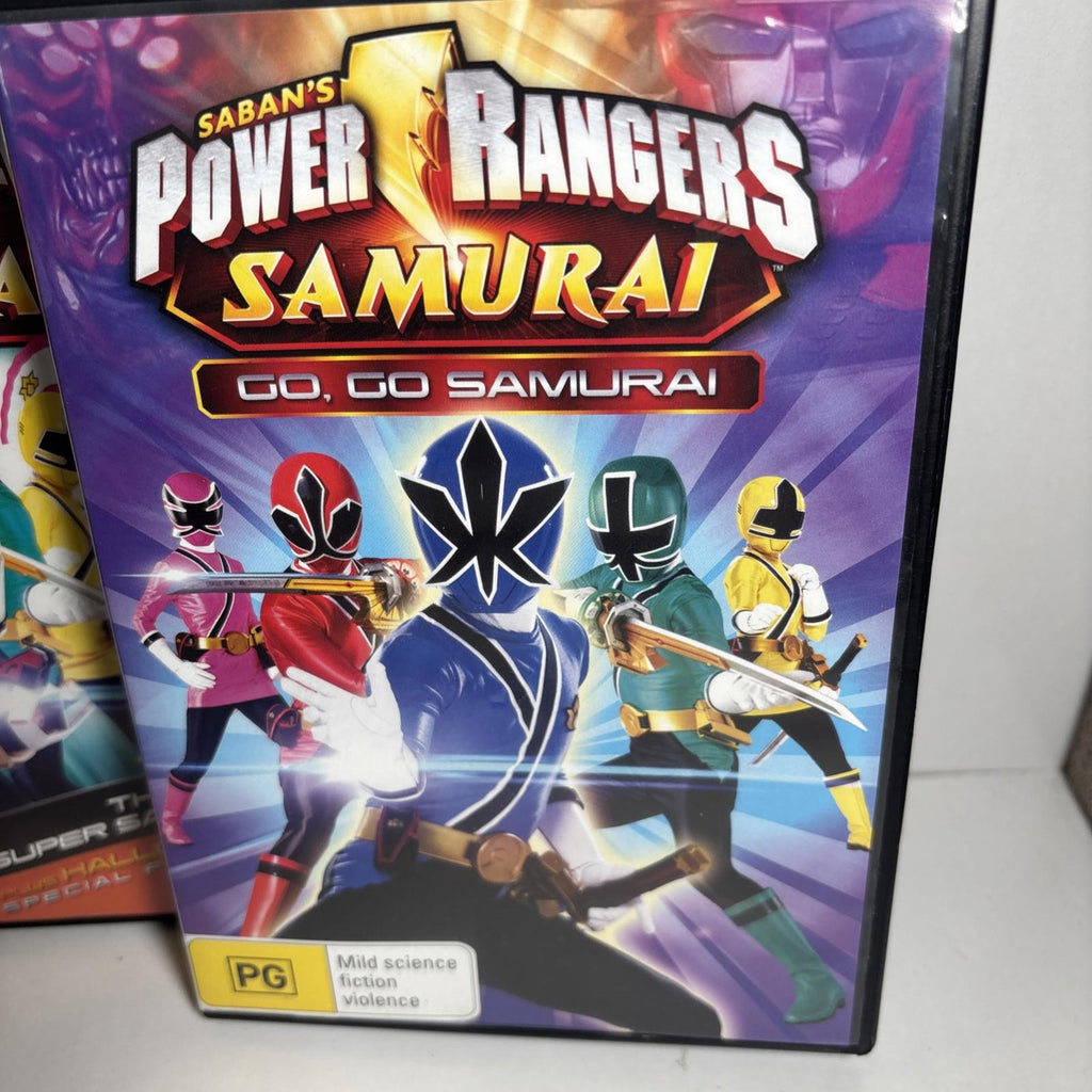 Power Rangers + Halloween  Special (DVD, 2012) Go Go Samurai 2 Movie Lot - Come Sell Nearly Anything