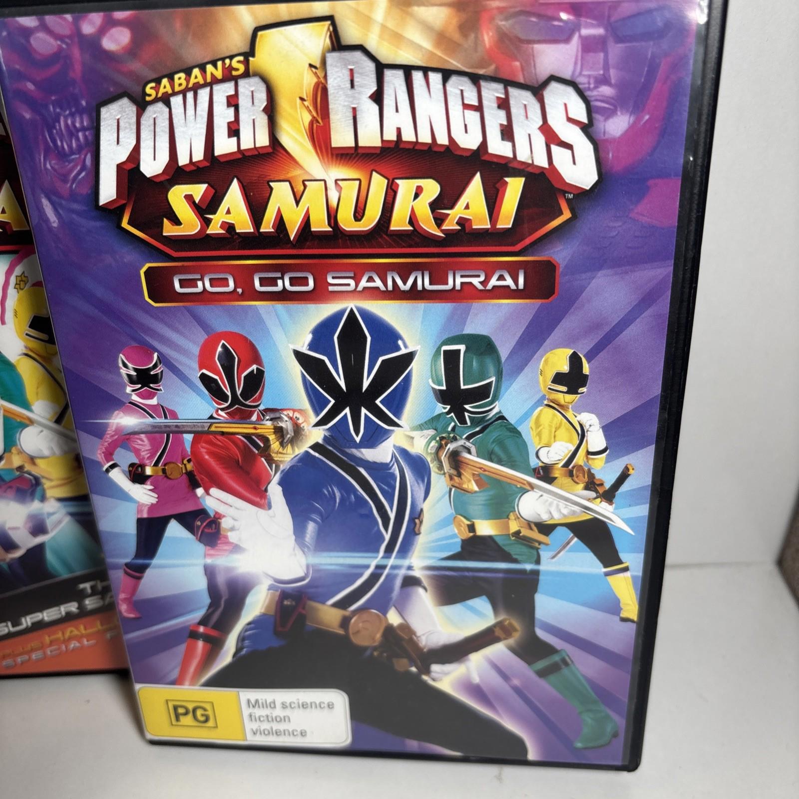 Power Rangers + Halloween  Special (DVD, 2012) Go Go Samurai 2 Movie Lot - Come Sell Nearly Anything