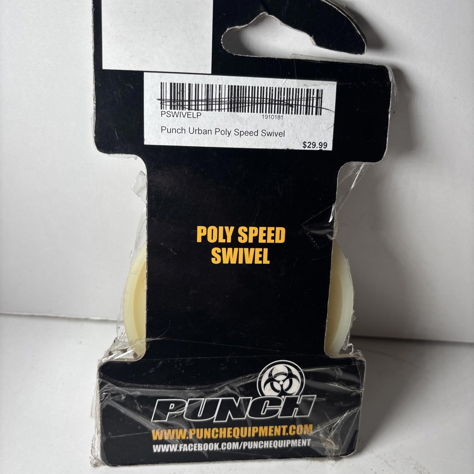 NEW Punch Poly Speed Swivel Damaged Packaging Item New