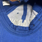 Billabong Vintage 6 Panel Adjust Cap Hat Spell Out Cotton Blue