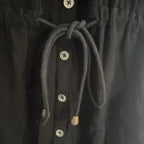 Old Skool Sportsgirl Sleeveless Hooded Jumper Dress  Size 12 Button Up - Come Sell Nearly Anything