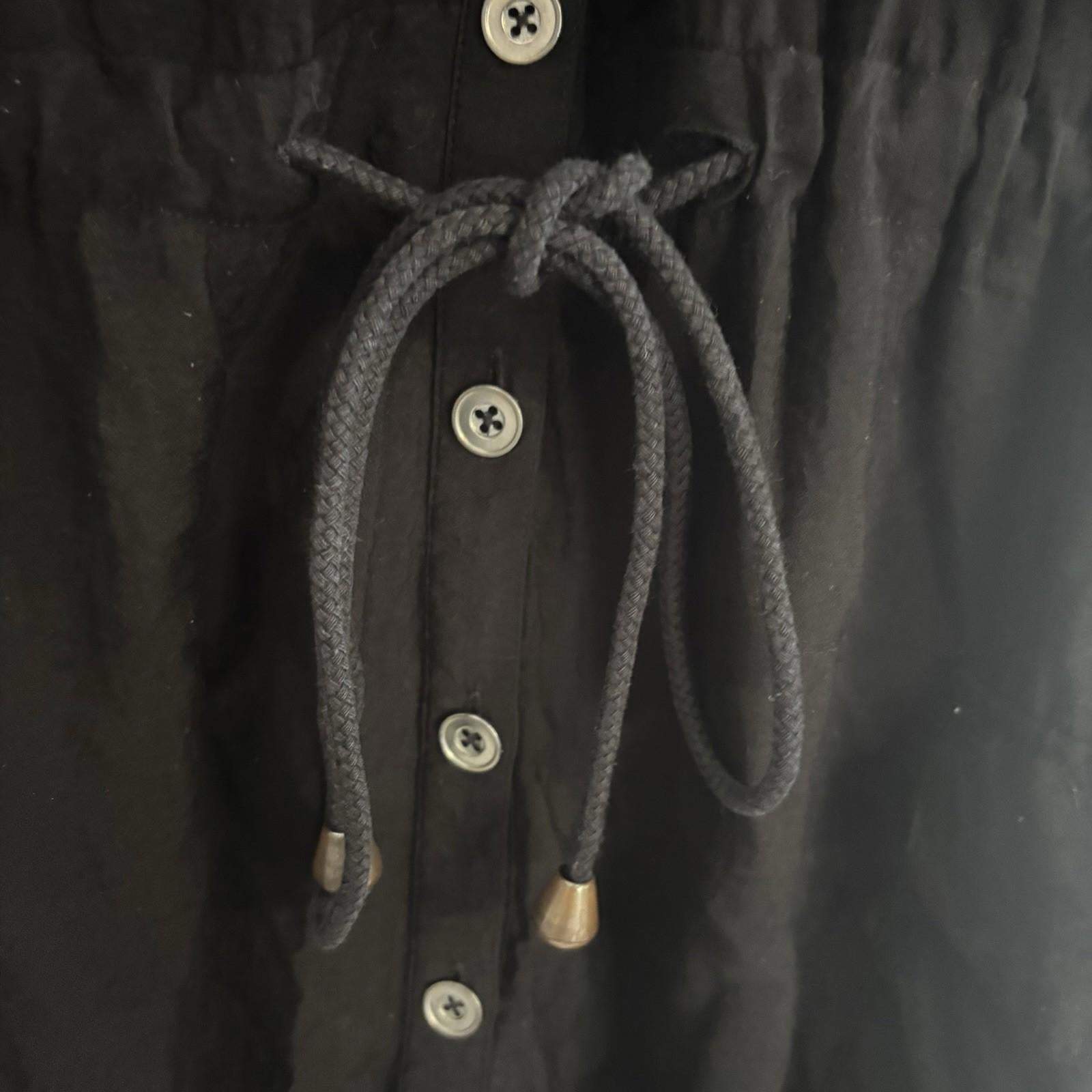 Old Skool Sportsgirl Sleeveless Hooded Jumper Dress  Size 12 Button Up - Come Sell Nearly Anything