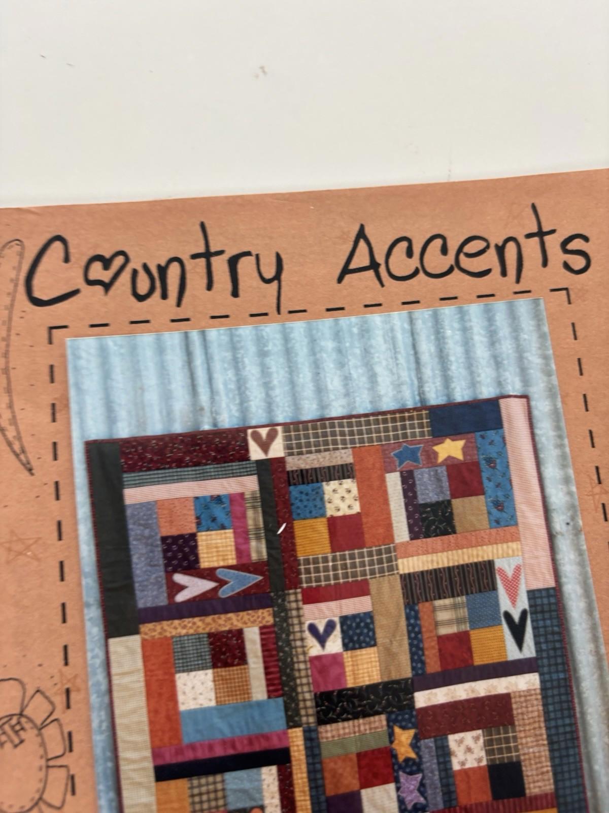 The Chook Shed - Country Accents Patchwork Wall Hanger Sew Stitch Vintage Craft - Come Sell Nearly Anything