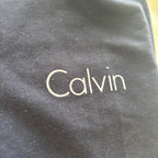 Calvin Men's Black Sweatpants Size Large