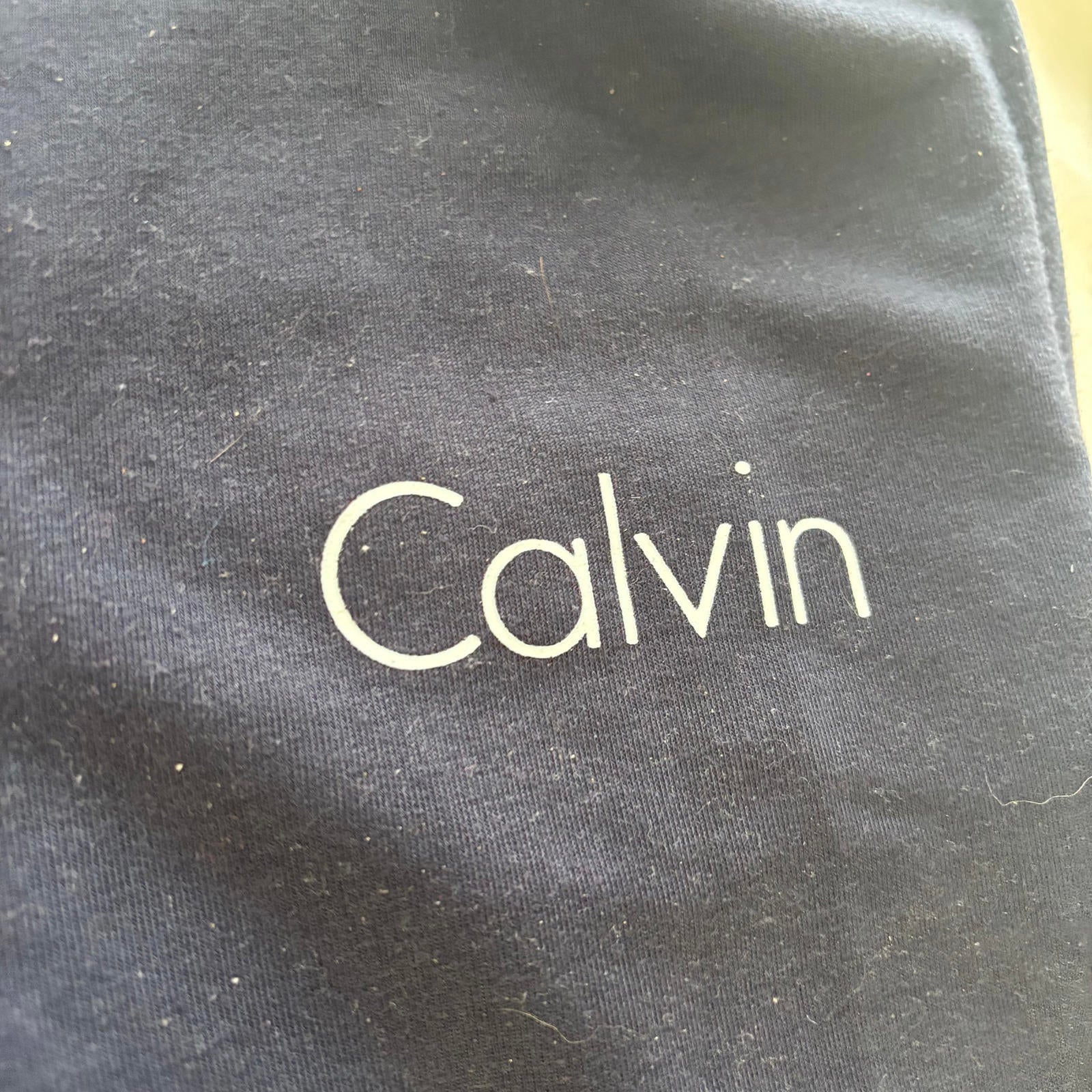 Calvin Men's Black Sweatpants Size Large