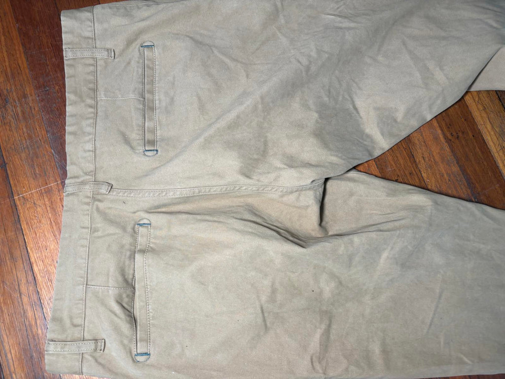 Oxford women's Khaki Pants with Floral Inner Lining - Come Sell Nearly Anything