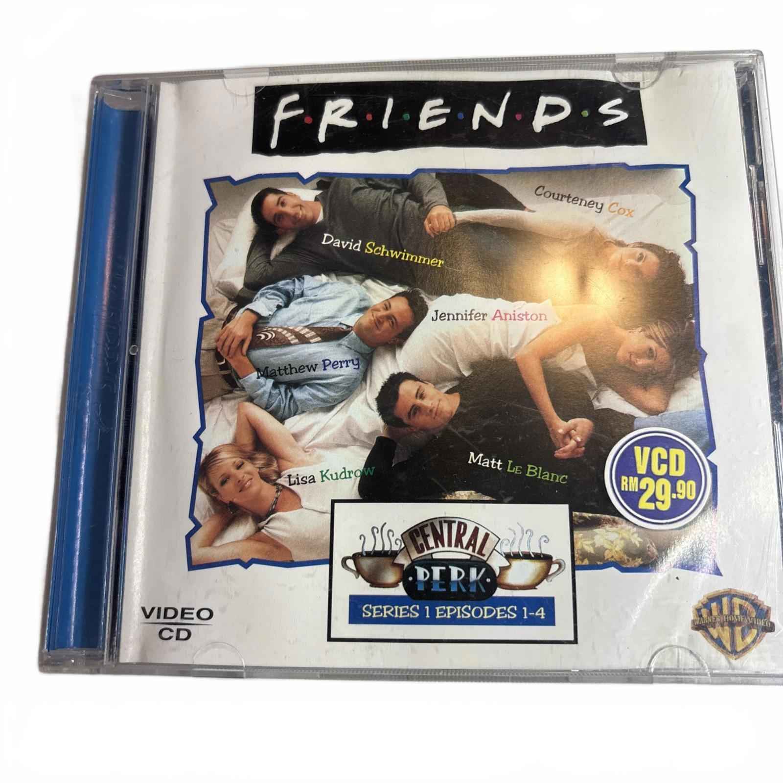 Mega Rare 1994 Friends Season 1 Episodes 1-4 Original Video CD VCD Set HTF OOP