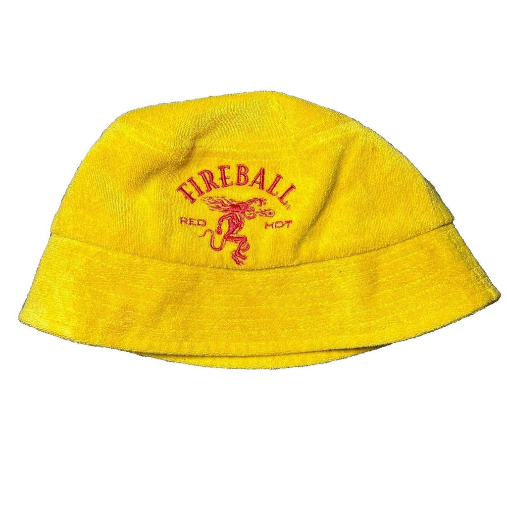 Yellow and red Fireball buck hat #buckhats Red Hot!