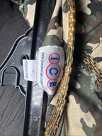 Rare ICE 1990s Vintage Boho CAMO Beaded Wrap Maxi Skirt S 10 Made in Aust - Come Sell Nearly Anything