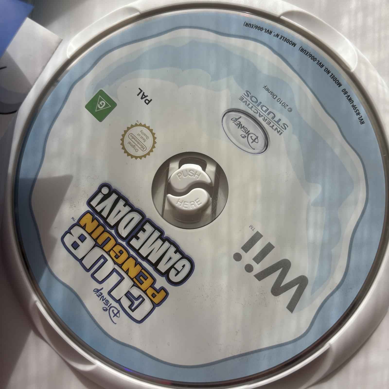 Club Penguin Game Day - Complete With Manual - PAL Nintendo Wii