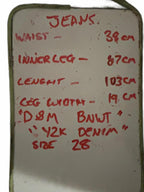 D&M Women's Straight Jeans Size 28 Y2K Denim - Come Sell Nearly Anything