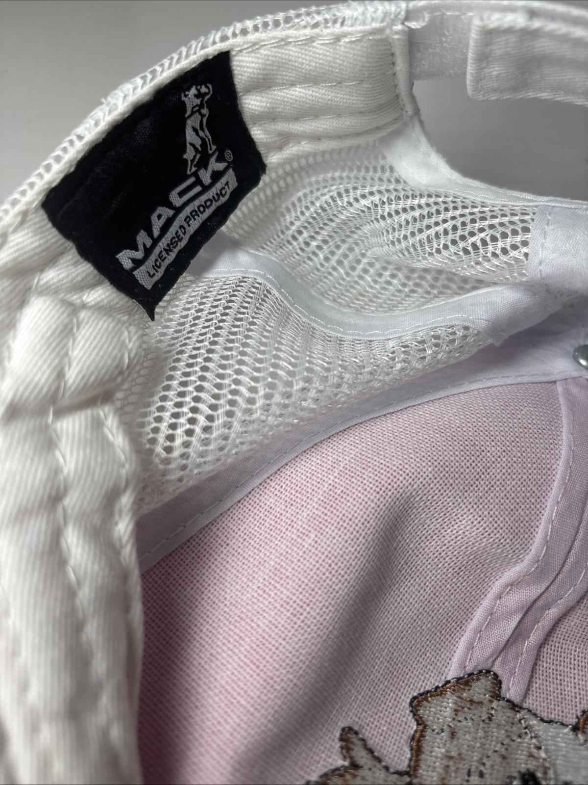Mack Trucks Ladies Charcoal Grey & Pink Mesh Back Cap Womens Hat