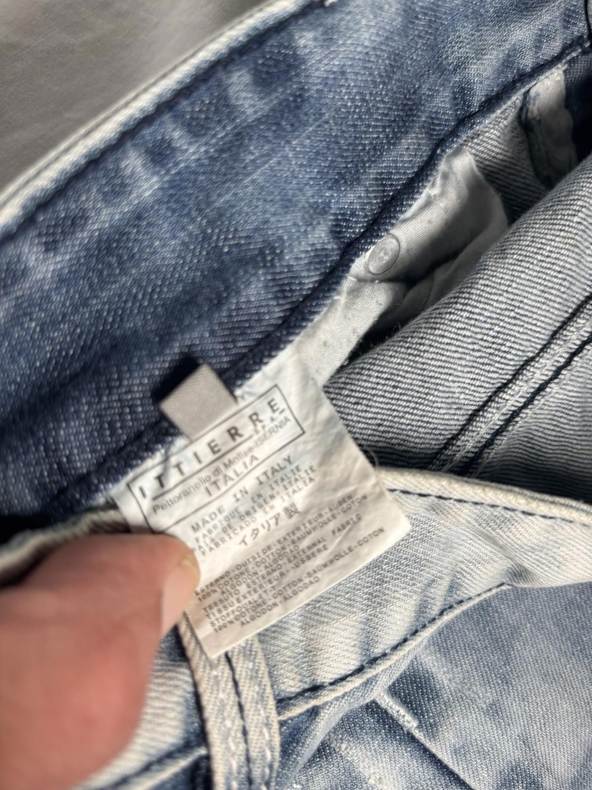 Just Cavalli Men's Straight Leg Jeans Size 31 Vintage Washed Denim Double Pocket