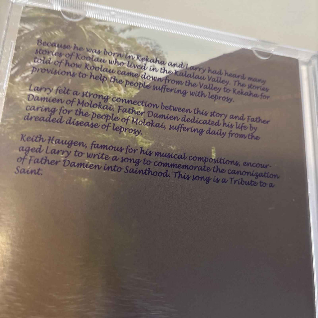 Kamalani Larry Rivera Sings His Classics CD Rare OOP Hawaiian Music 2009 Signed