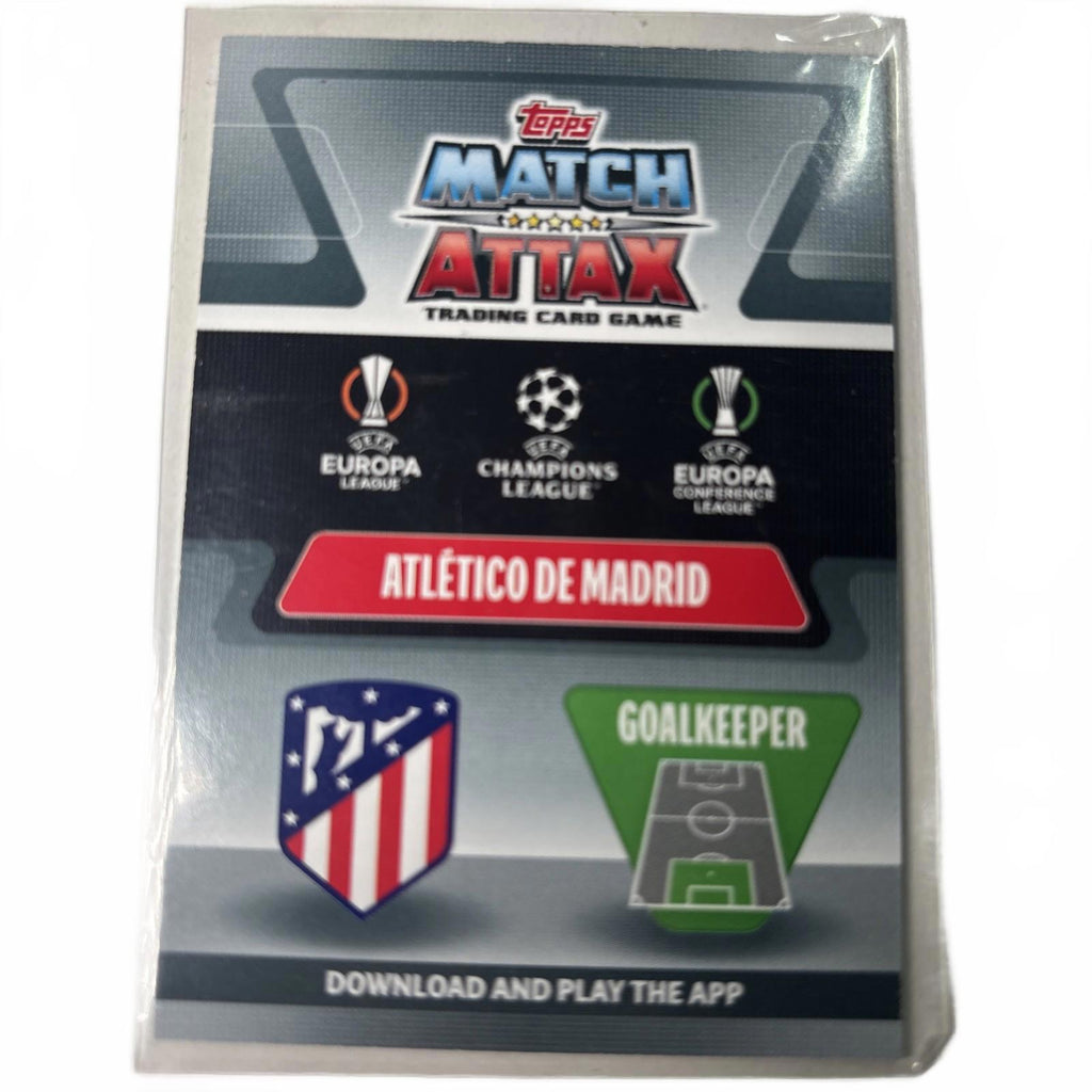 Jan Oblak 2021-22 Match Attax UEFA Champs Europa Limited Edition Gold #LE21