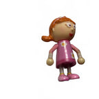 Tallulah Doll Figure Pink Dress Tickety Toc Posable Figure 2.5” Tall