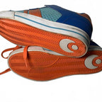 Osiris Duces Blue &amp; Orange Multi Mens Skate Trainers Shoes NWT Some Scuffs. - Come Sell Nearly Anything