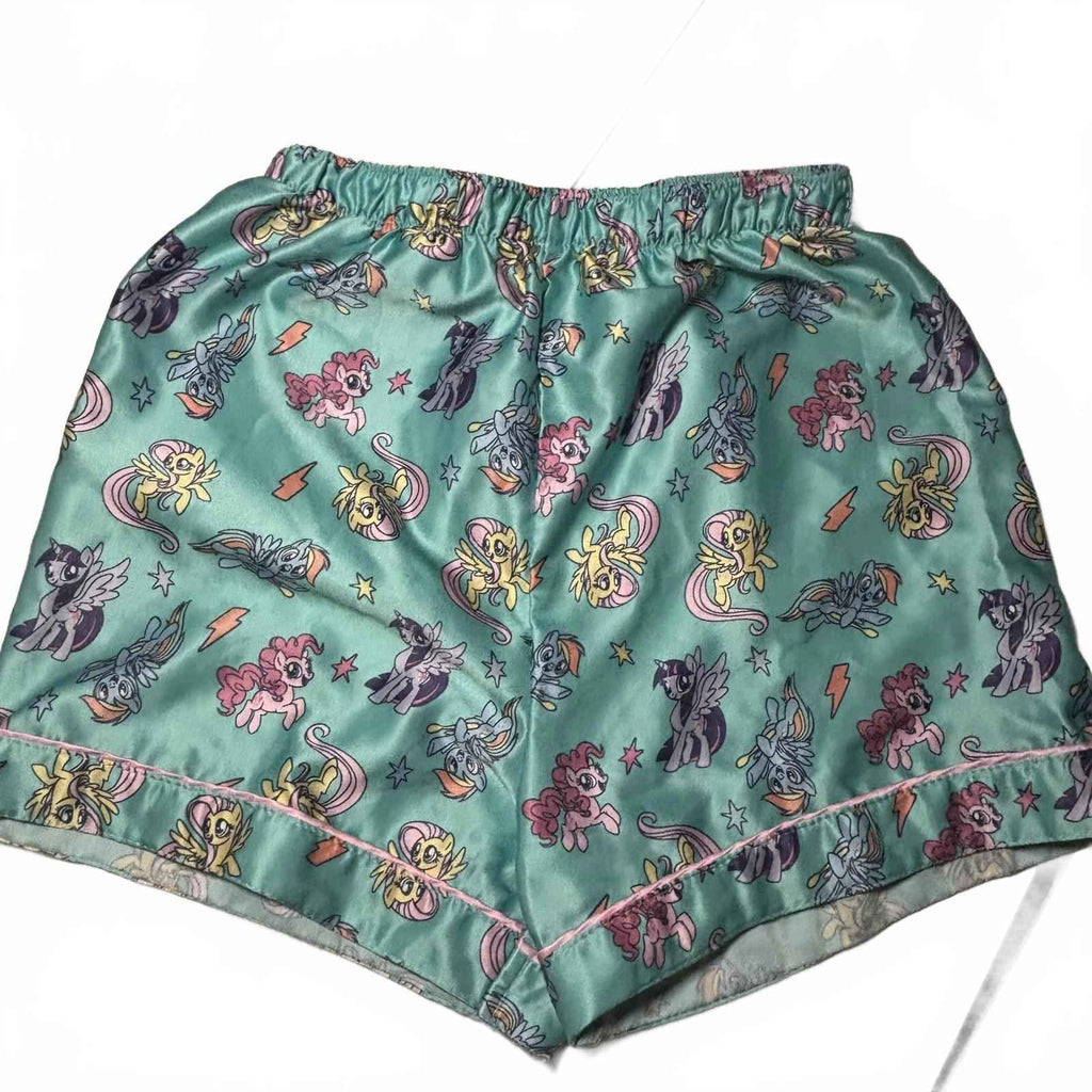 My Little Pony Girls' Satin Pajama Set Size 8