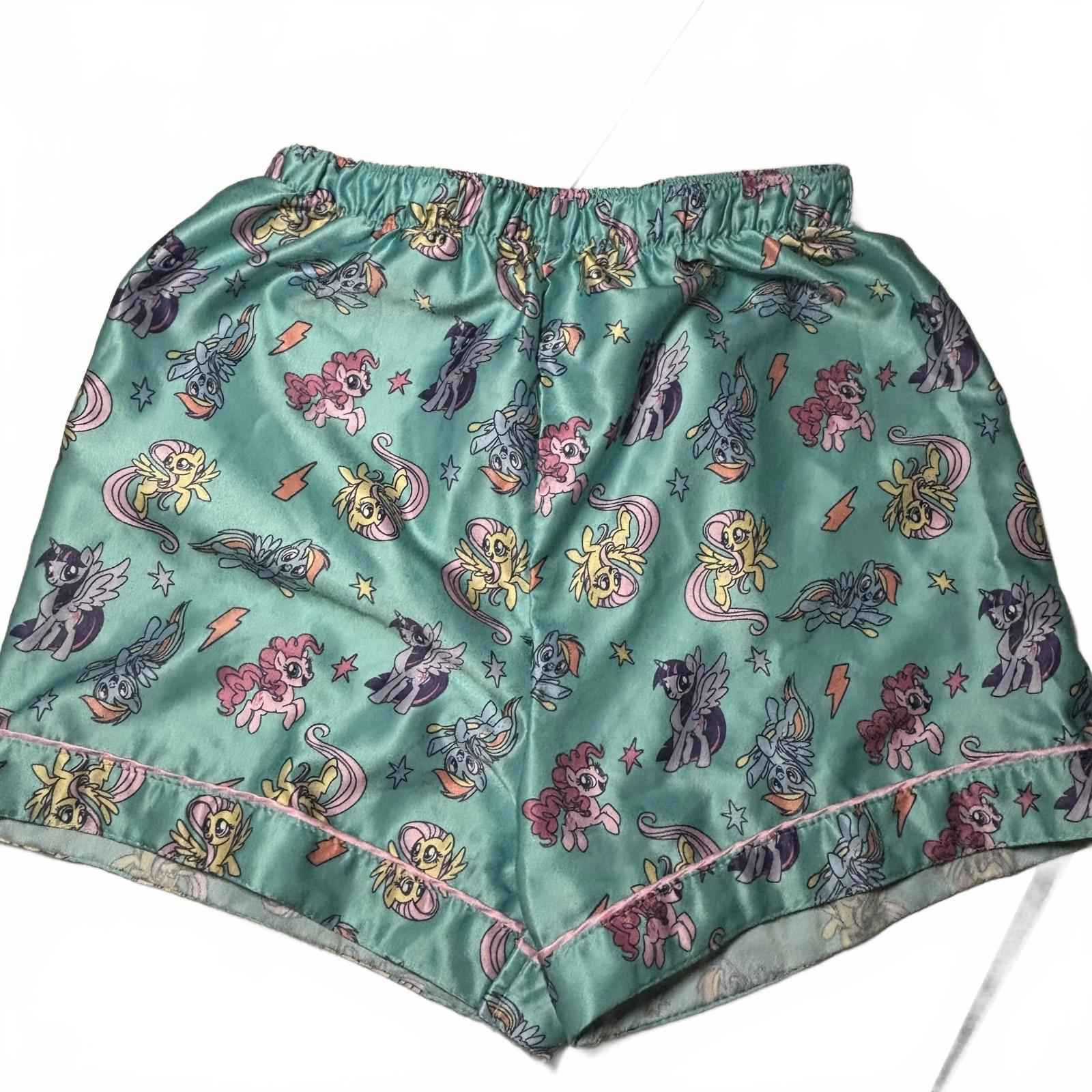 My Little Pony Girls' Satin Pajama Set Size 8