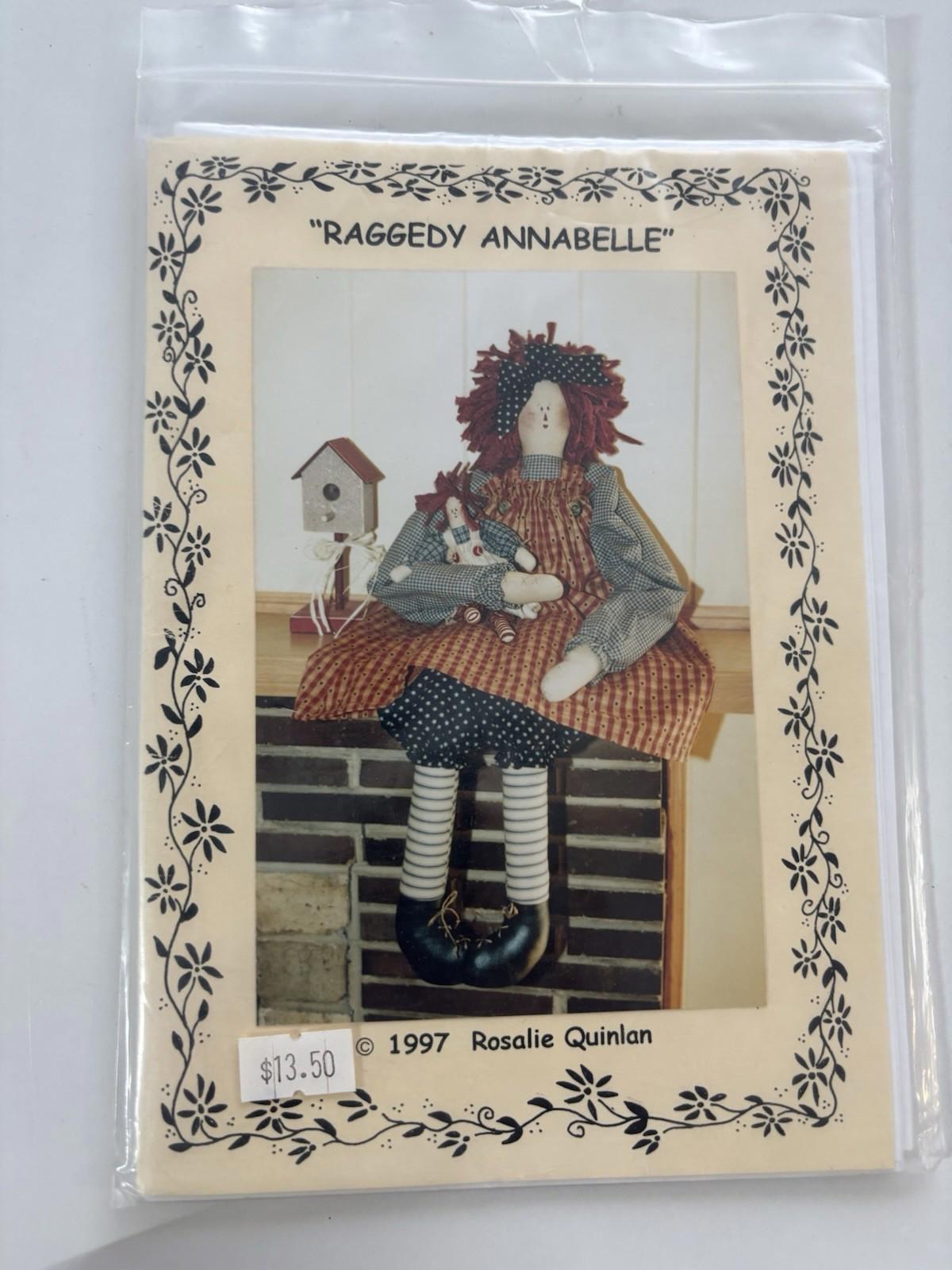 Rosalie Quinlan - Raggedy Annabelle - Patchwork Cottagecore  Pattern - Come Sell Nearly Anything