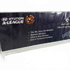 62836 WESTERN SYDNEY WANDERERS SOCCER LARGE MEGA LOGO CAR SPOT STICKER DECAL