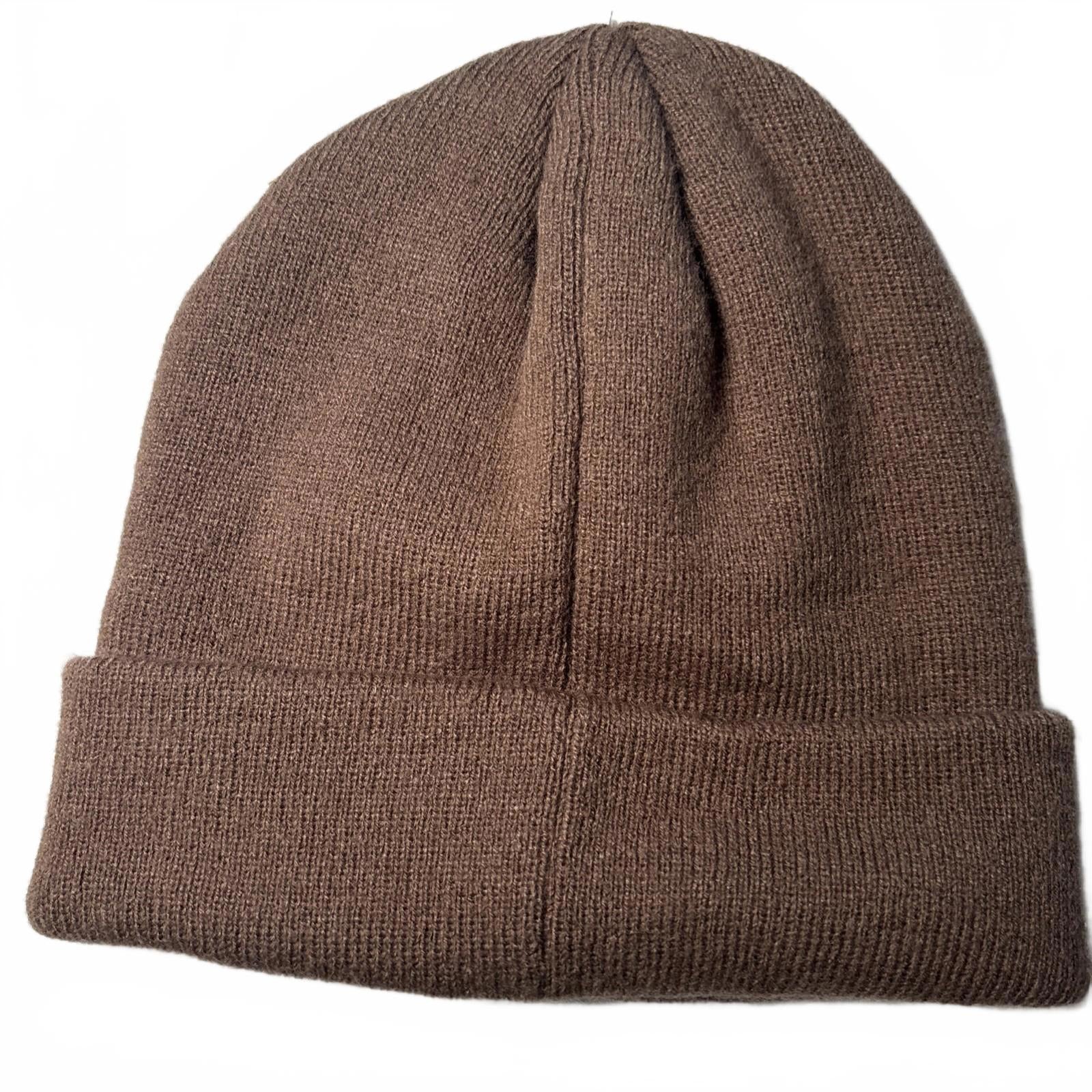 Fortnite Beanie Hat Brown One Size 55cm Knit Winter Casual