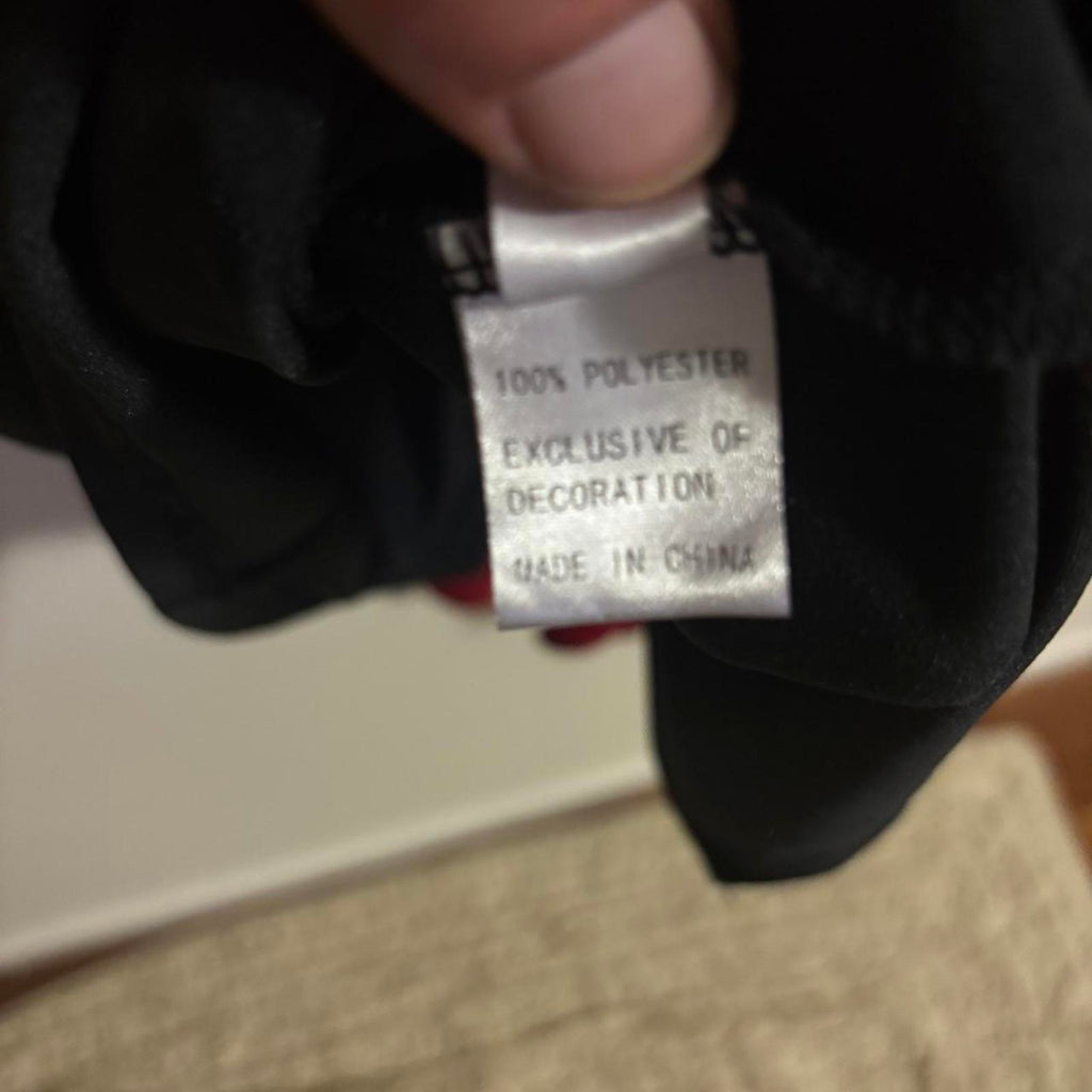 Women's Long Sleeve Colorblock Dress XL Burgundy Black #WomensFashion - Come Sell Nearly Anything