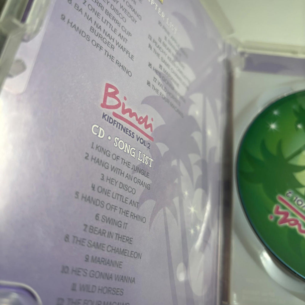 Bindi - Kidfitness: Vol. 2 - Jungle Dance Party DVD & CD Box Set All Region