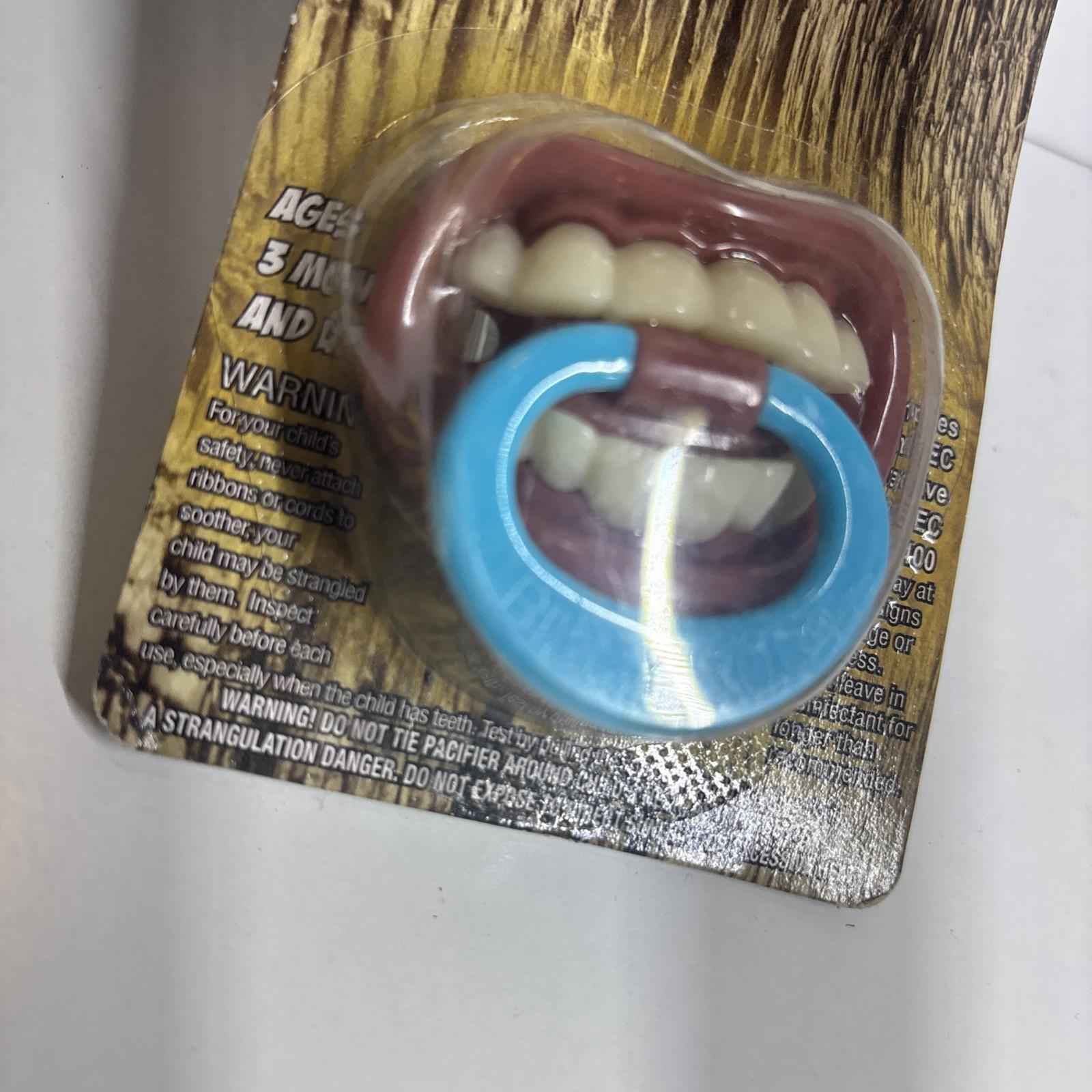 The Original Billy Bob Teeth Pacifier NEW In Package Silicone Orthodontic Nipple