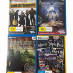 PC CD-ROM Mystery and Horror Game Collection