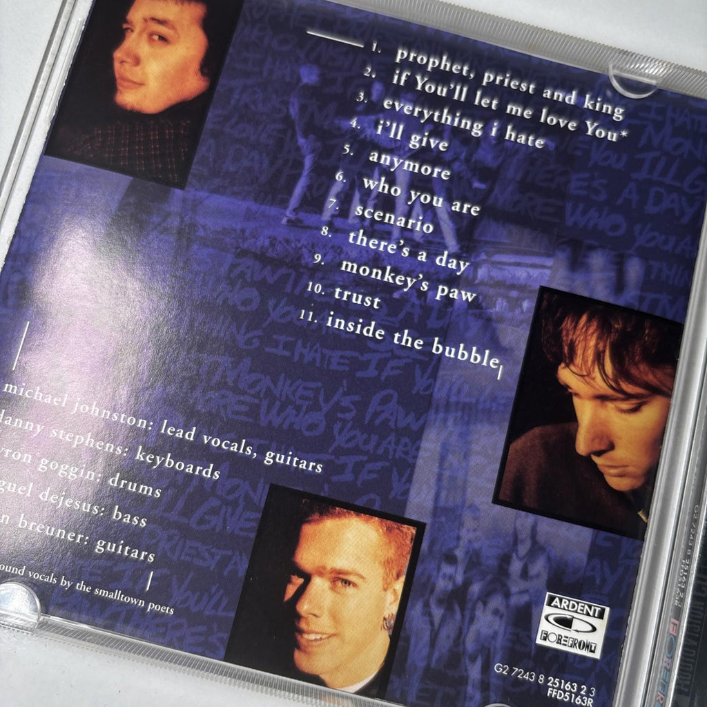 1997 Smalltown Poets Self titled SP CD Ardent Forefront records - Come Sell Nearly Anything