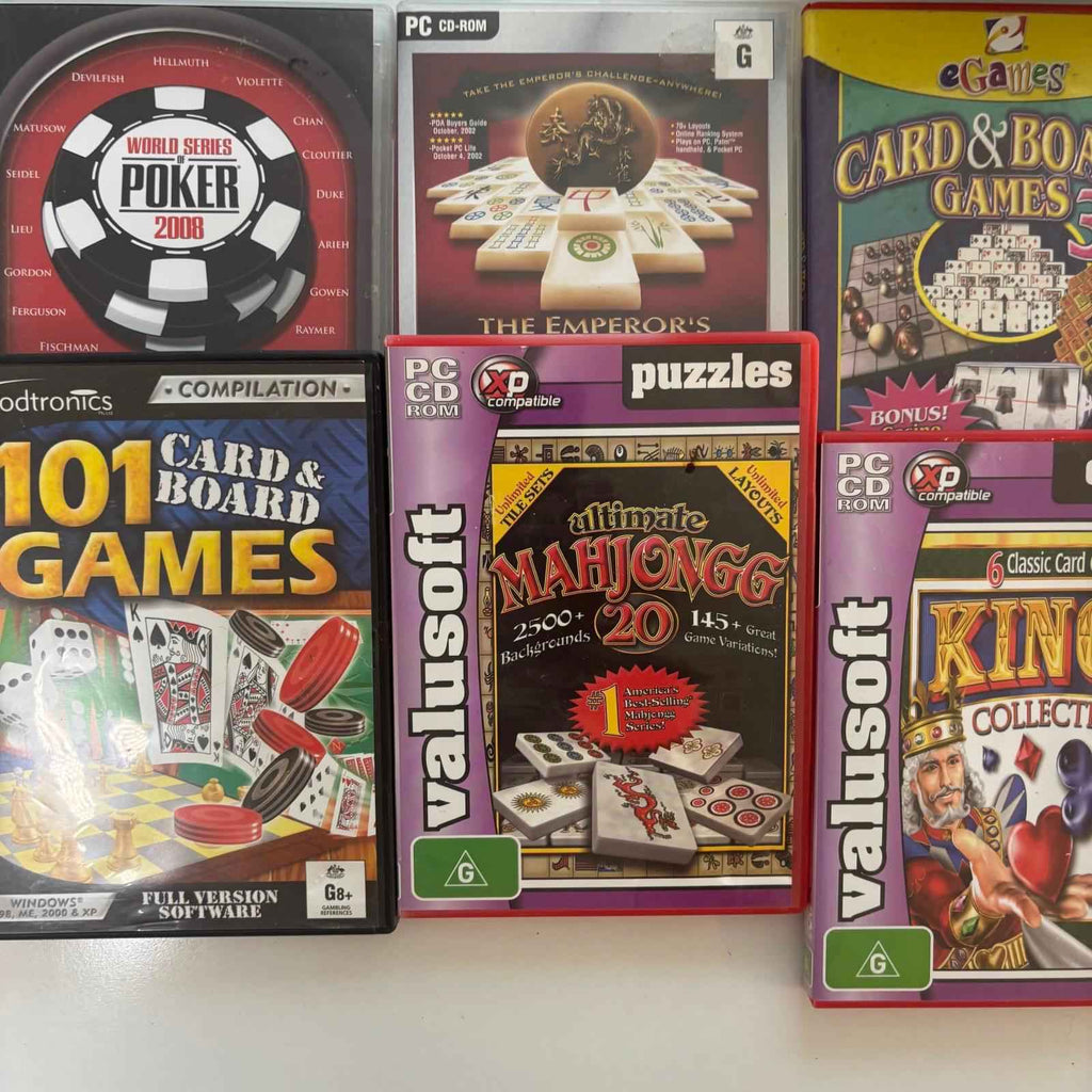 Collection of Classic Card and Board Games for PC
