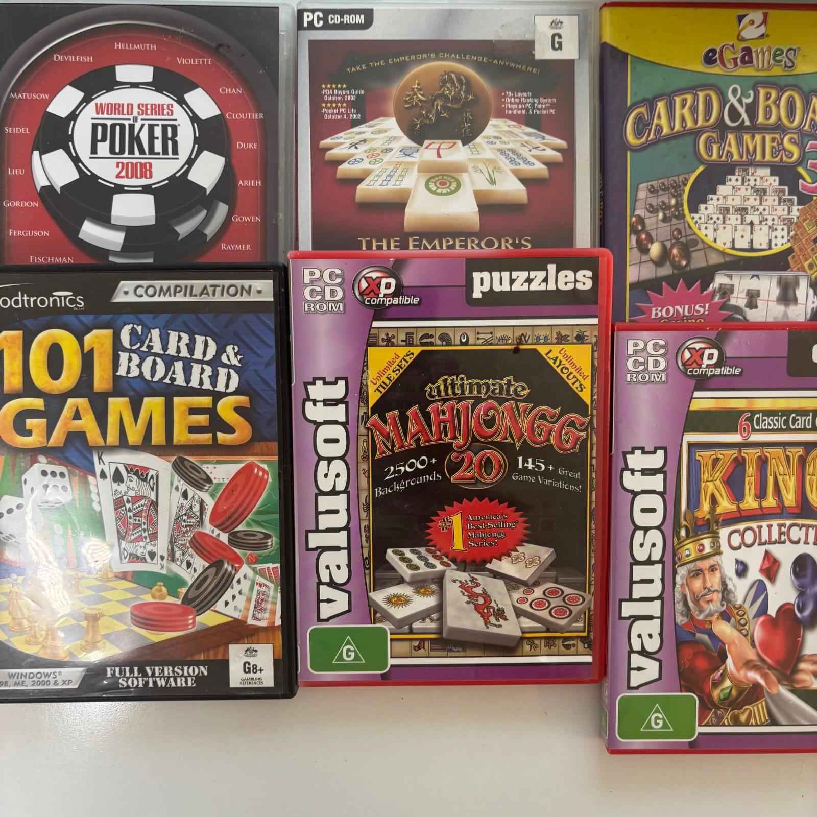 Collection of Classic Card and Board Games for PC