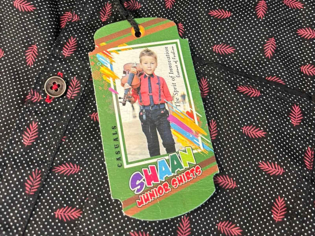 Shaan Junior Shirt Rock Star Style Size 36 Men's Casual Shirt