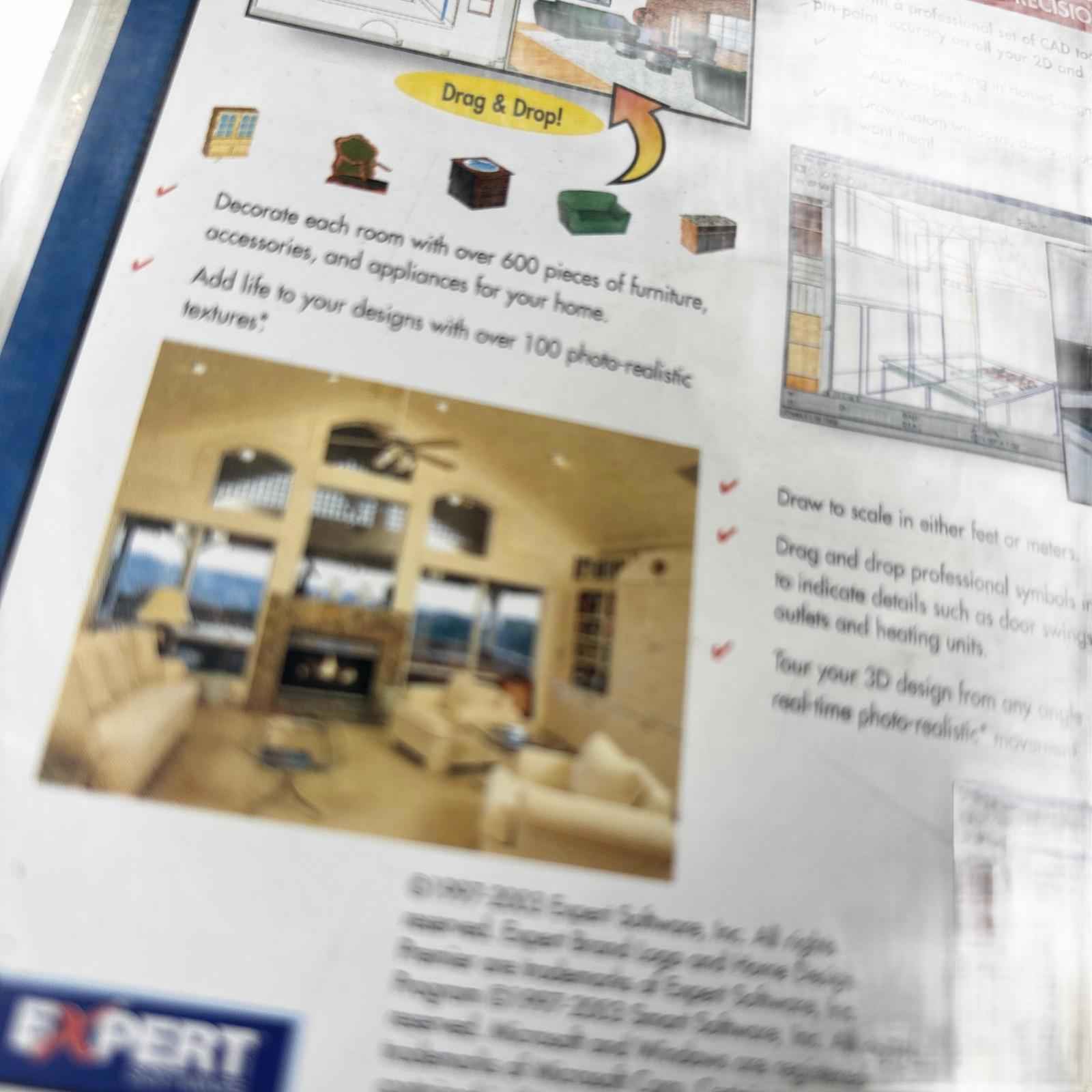 ACTIVISON HOME DESIGN PREMIER PC GAME EXPERT SOFTWARE WINDOWS 95