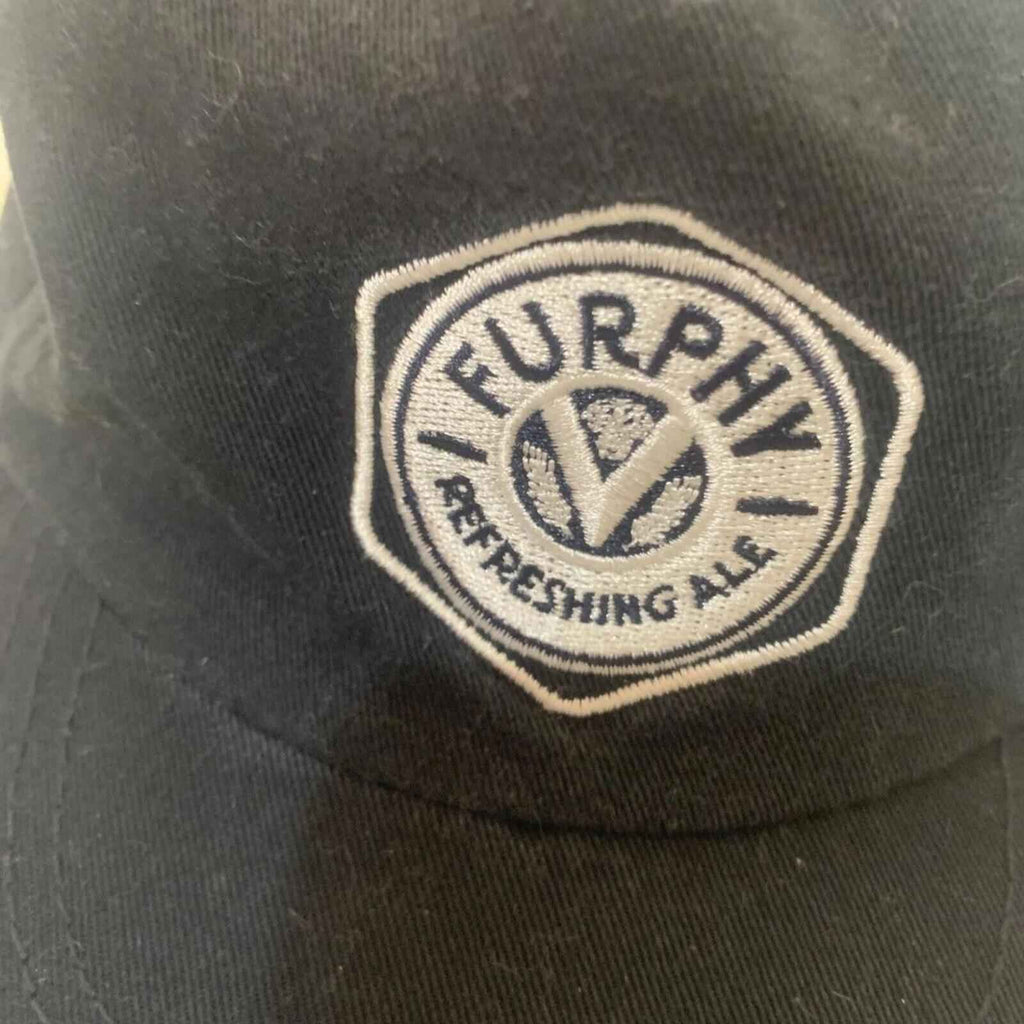 Furphy Refreshing Ale Beer Adjustable Cap Hat Navy Blue Nice Fade GUC.