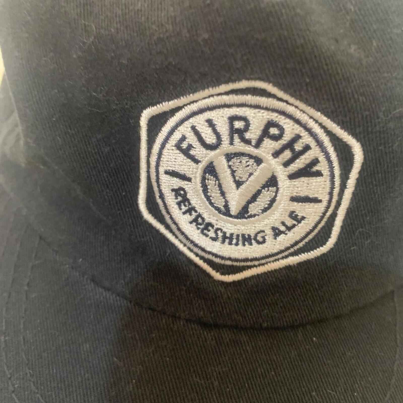 Furphy Refreshing Ale Beer Adjustable Cap Hat Navy Blue Nice Fade GUC.