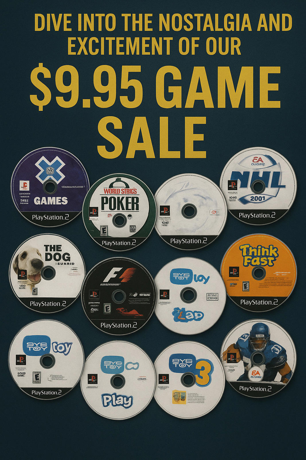 Playstation 2 PS2 Games Lot Sale | Free Shipping |Sale Ends 11/25 " Pick a Game"