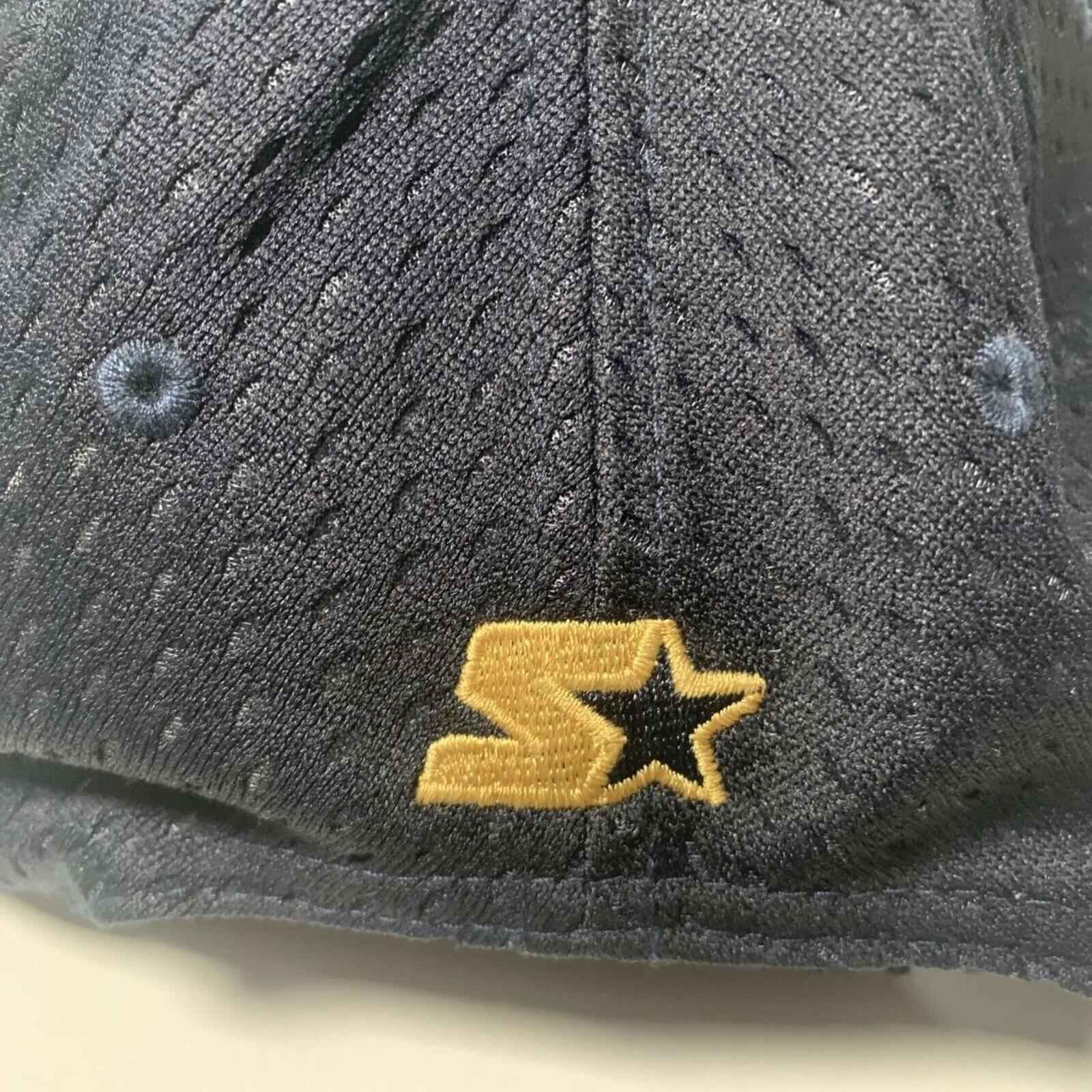 Caps Men Starter Black Label Authentic Cap SUB702121200 Black And Gold Very Rare