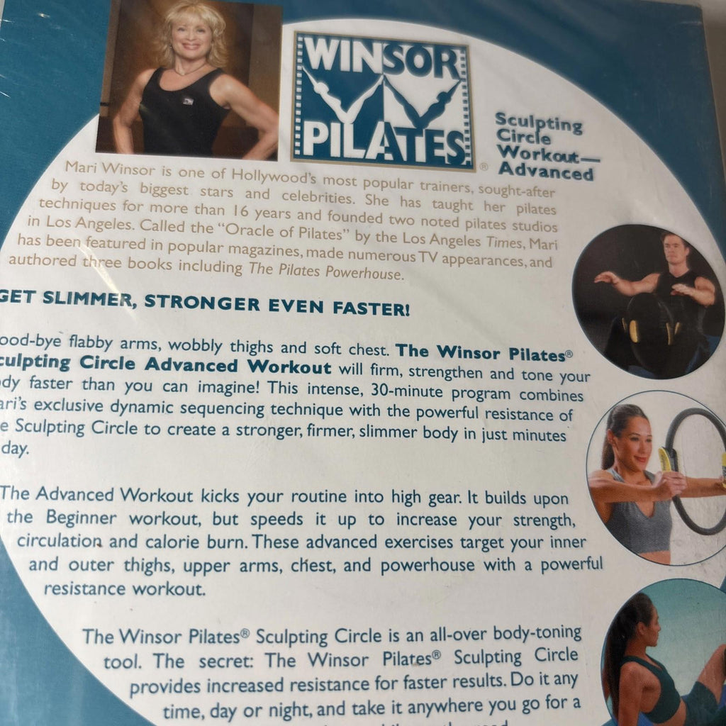 Winsor Pilates Sculpting Circle Advanced (DVD) Brand new & sealed - Come Sell Nearly Anything