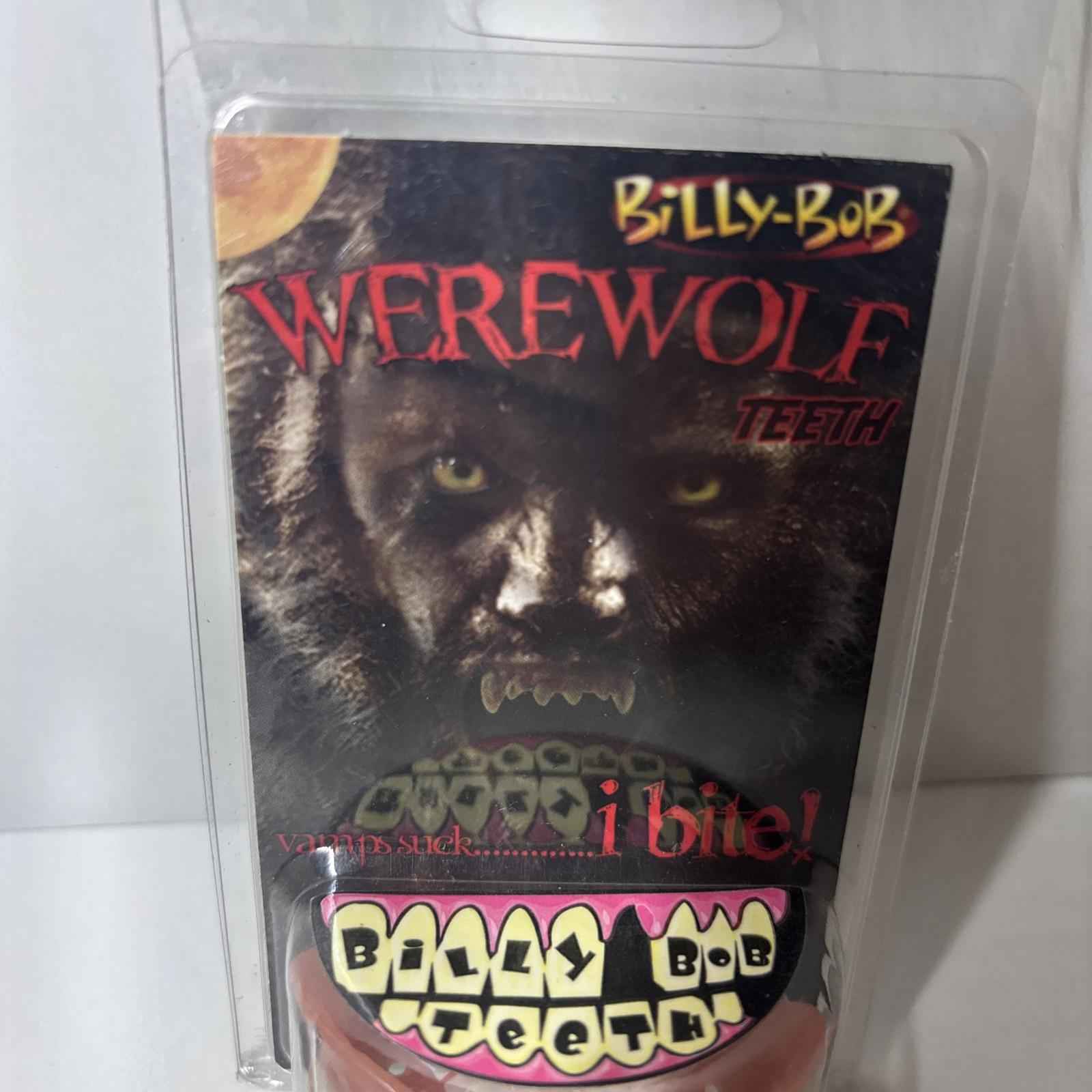 Fancy Dress Teeth Billy Bob Werewolf