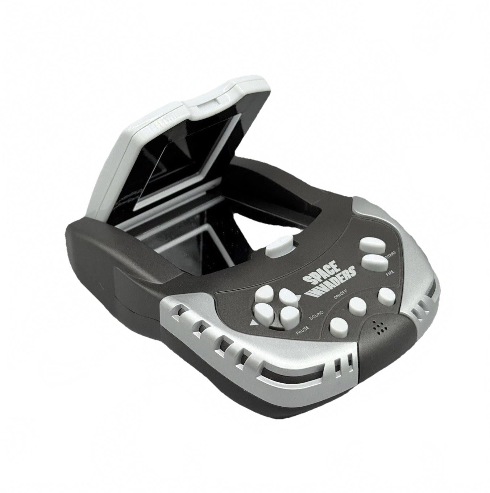 Space Invaders Electronic Handheld Game LCD Toy Excalibur #402-1CS Works