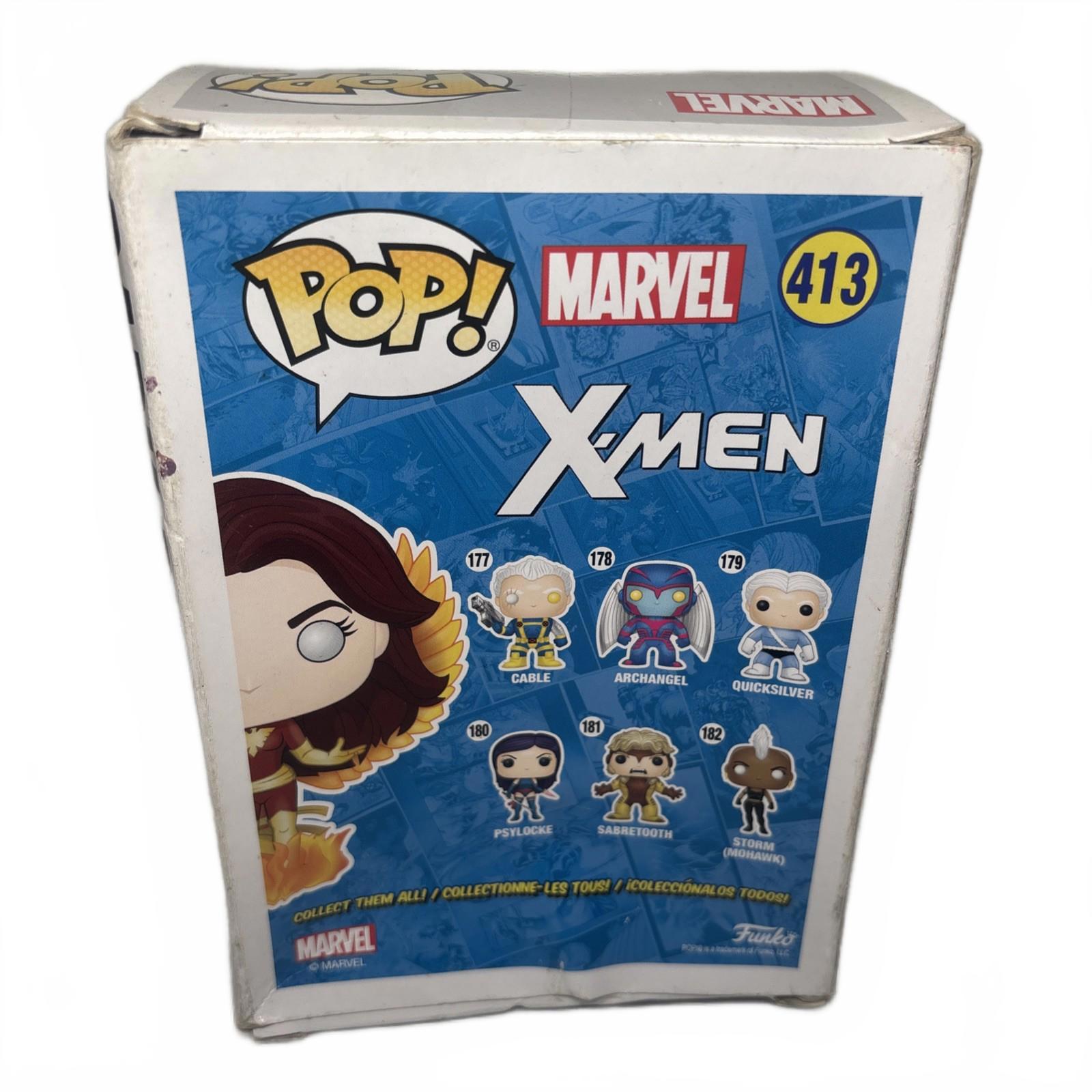 Dark Phoenix X-Men Funko Pop Vinyl #413 (Special Edition) New In Damaged Box