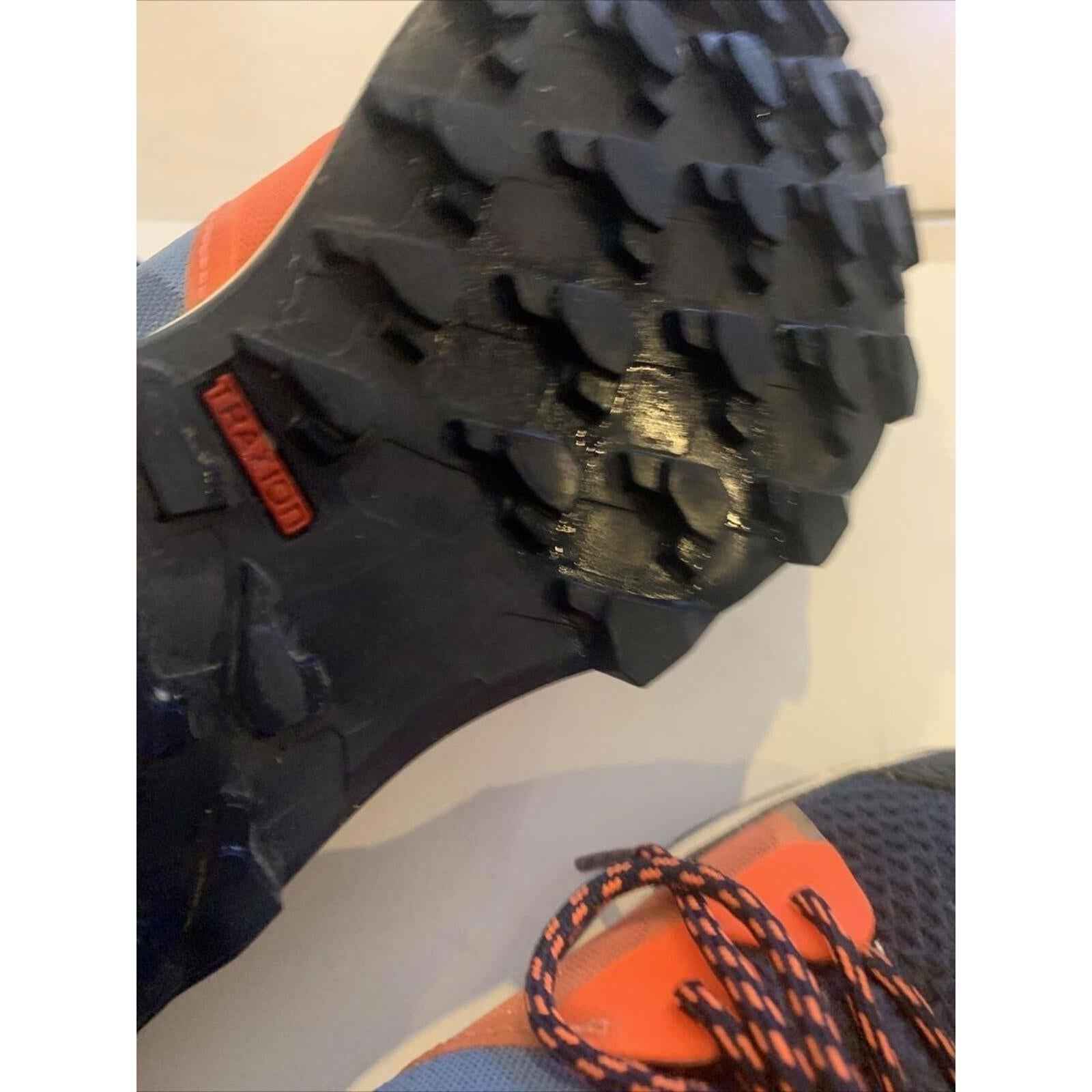 Adidas Cp Traxion Boa Golf Shoes Navy Bluey & Orange F34199 Men's Size 4 US.