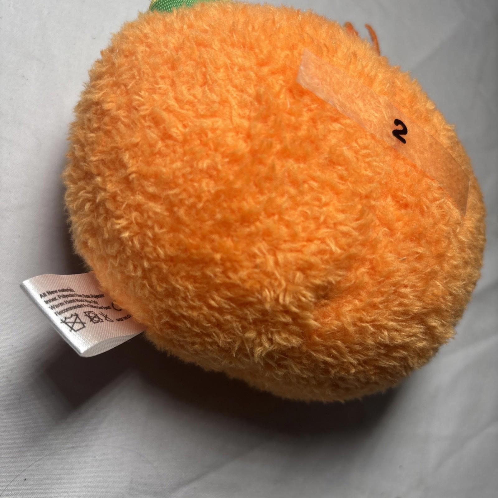 Australian Fundraising Orange Monty the Monster 4" Soft Toy Preloved