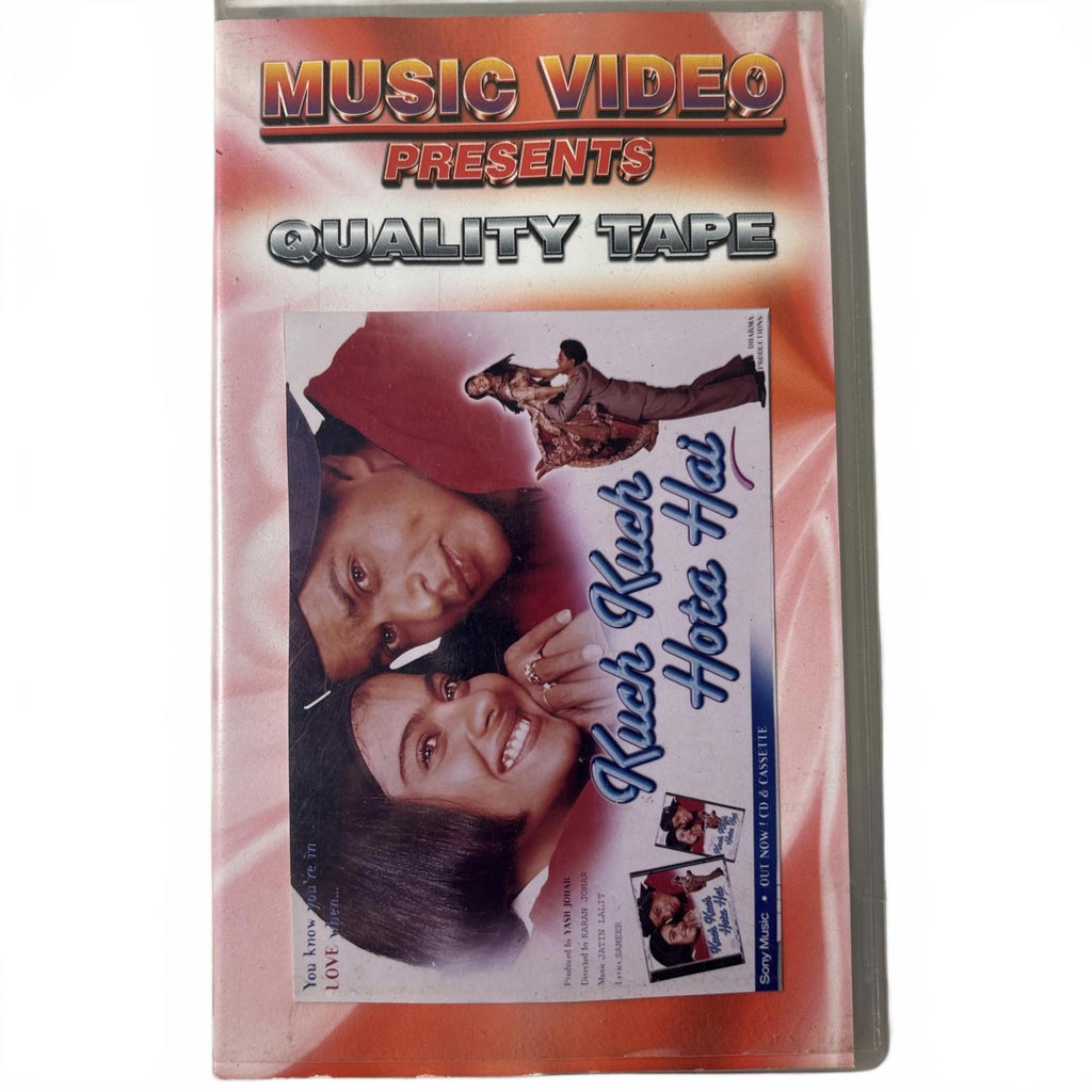 KUCH KUCH HOTA HAI ~ Bollywood soundtrack Hindi VHS ~ jatin lalit ~ 1998 - Come Sell Nearly Anything