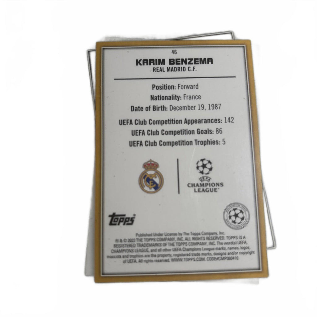 Karim Benzema - Topps Superstars Uncommon (green)